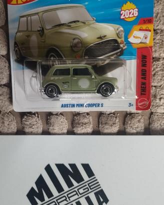 HOT WHEELS AUSTIN MINI COOPER S 1/64