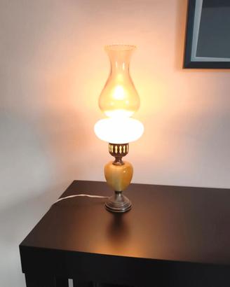 Lampada Vintage ARGENTO 800 e ONICE - Gioielleria 