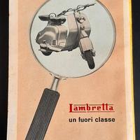 Lambretta. Autentica stampa pubblicitaria 1957