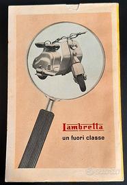 Lambretta. Autentica stampa pubblicitaria 1957