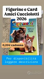 Figurine Amici Cucciolotti 2026