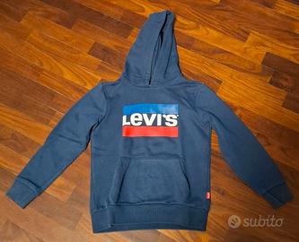 Felpa Levi’s blu bambino 10 anni – Come nuova