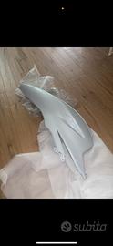Carena Sh 125 posteriore destra bianco perla