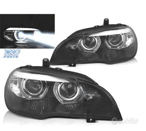 FARI BMW X5 E70 07-13 ORIGINALE XENON ANGEL EYES 3