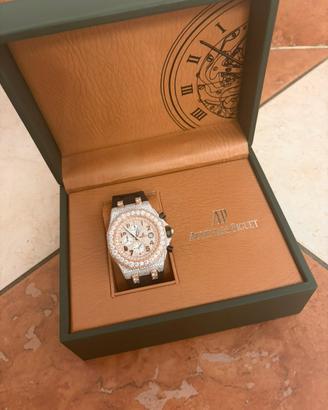 orologio AP in moissanite
