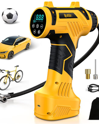 Compressore Aria Portatile Senza Fili – 150PSI 22L