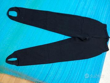 pantalone da sci tecnico con staffe
