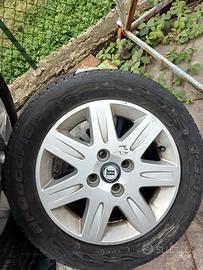 4 gomme e cerchi per Lancia y10