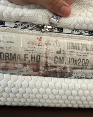 2 materassi singoli doren performa Hd 90x200