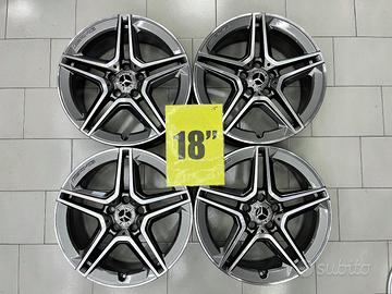 RL120 Cerchi usati originali Mercedes da 18"