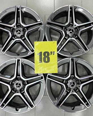 RL120 Cerchi usati originali Mercedes da 18"