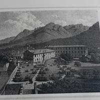stampa antica di Mandello del Lario rarissima 