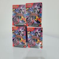 4x Pokemon Rivali Predestinati Bundle ITA Sealed