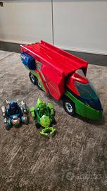 Camion Pj masks + due veicoli