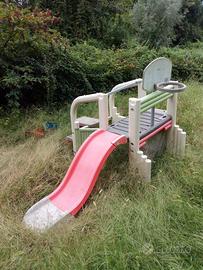 Parco giochi scivolo smoby