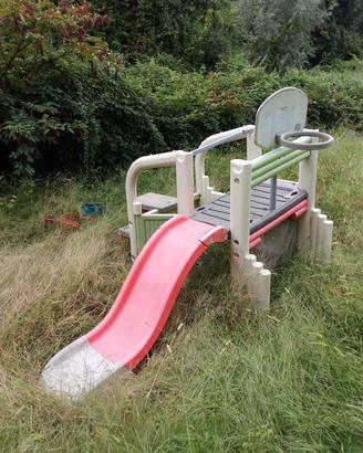 Parco giochi scivolo smoby