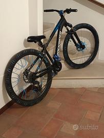 rockrider  st 120 wheelie