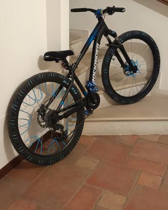 rockrider  st 120 wheelie