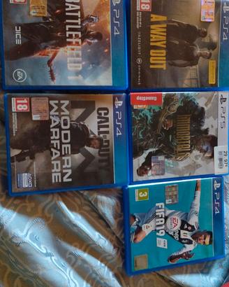 Lotto Giochi PS4/PS5 - Pari al Nuovo.