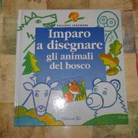 Libro: Imparo a disegnare gli animali del bosco