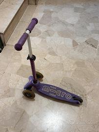 Monopattino viola mini micro