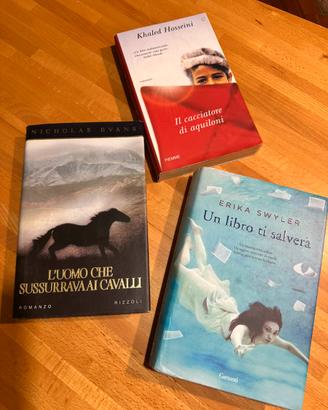 Lotto 3 Libri Bestseller - Hosseini, Evans, Swyler