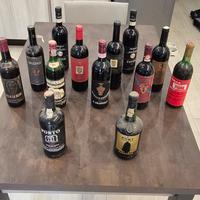 13 bottiglie vino da collezione