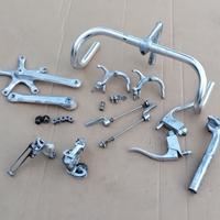 Lotto componenti per bici corsa Vintage