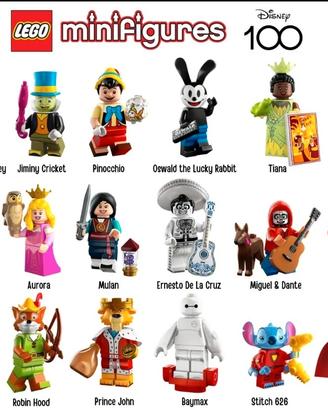 LEGO 71037 serie DISNEY 100