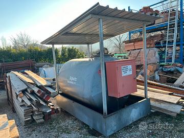 Cisterna gasolio con distributore automatico