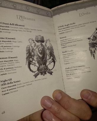 World Warcraft manuale di gioco  Ho messo buone co