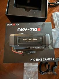 AKEEYO AKY-710S Telecamera per Moto/Bici 4K 28fps
