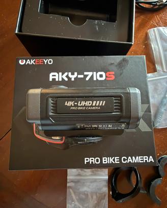 AKEEYO AKY-710S Telecamera per Moto/Bici 4K 28fps