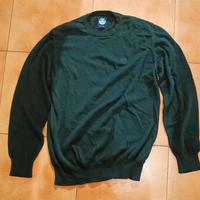 Maglione North Sails cotone e kashmir verde