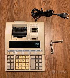 Calcolatrice vintage Olivetti summa 182