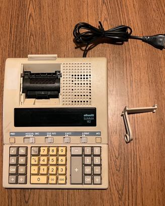 Calcolatrice vintage Olivetti summa 182