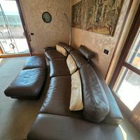 divano in vera pelle