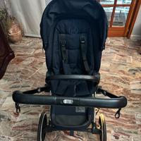 Cybex Priam silver colore blu
