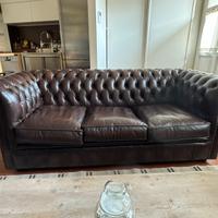 Divani Chesterfield originale inglese 3 posti