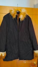 Cappotto con inserti pelliccia sintetica tg S/M
Co