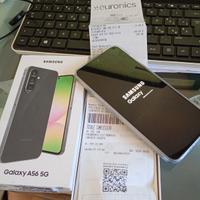 Samsung A56 nero 8/128gb del 19/06/2025 perfetto