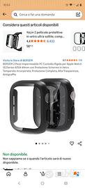 proteggi schermo Apple watch