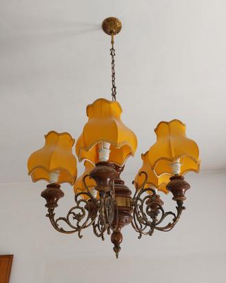 Lampadario + 2 lampade