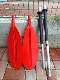 Pagaia kayak/canoa Decathlon smontabile