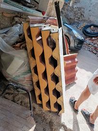 pezzi vari pannello coppo finto  per tetto 