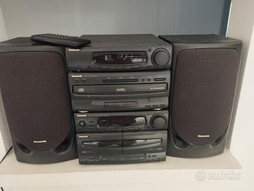 impianto stereo Panasonic 