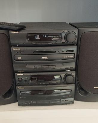 impianto stereo Panasonic 