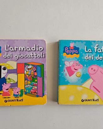 set di 2 libricini Peppa Pig