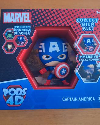 Marvel Captain America Pods 4D