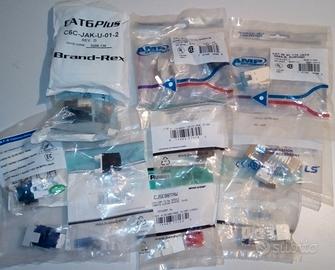 40 prese dati telefono rj 45 cat 3 5 6